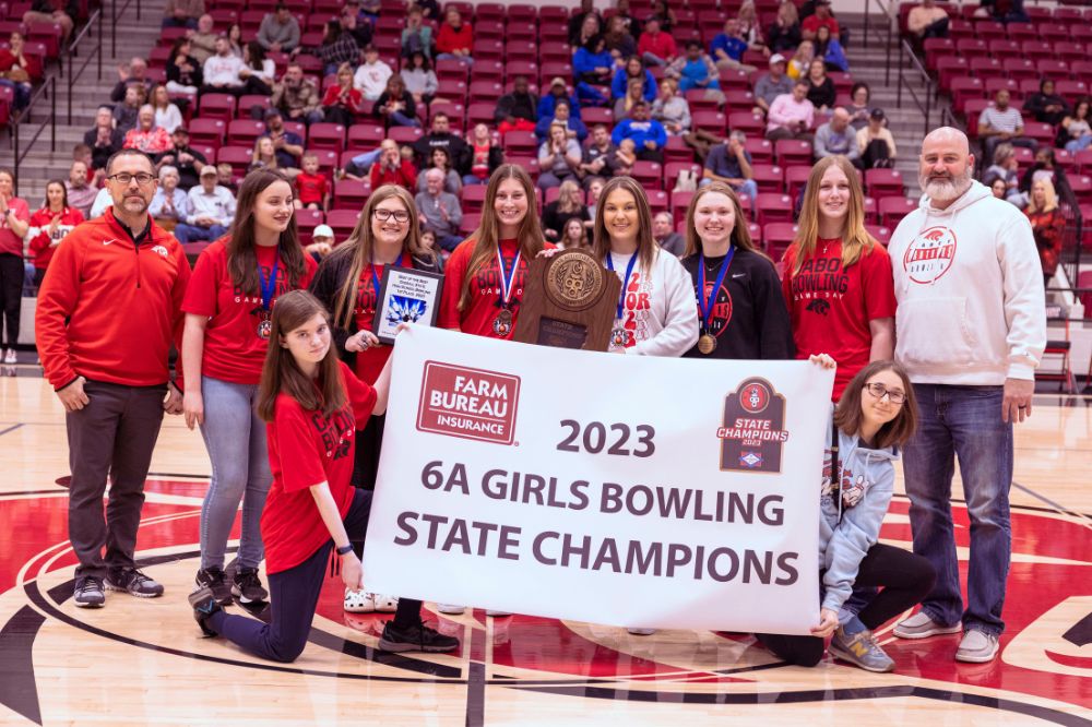 2023 Lady Panthers Bowling 6A State Champions